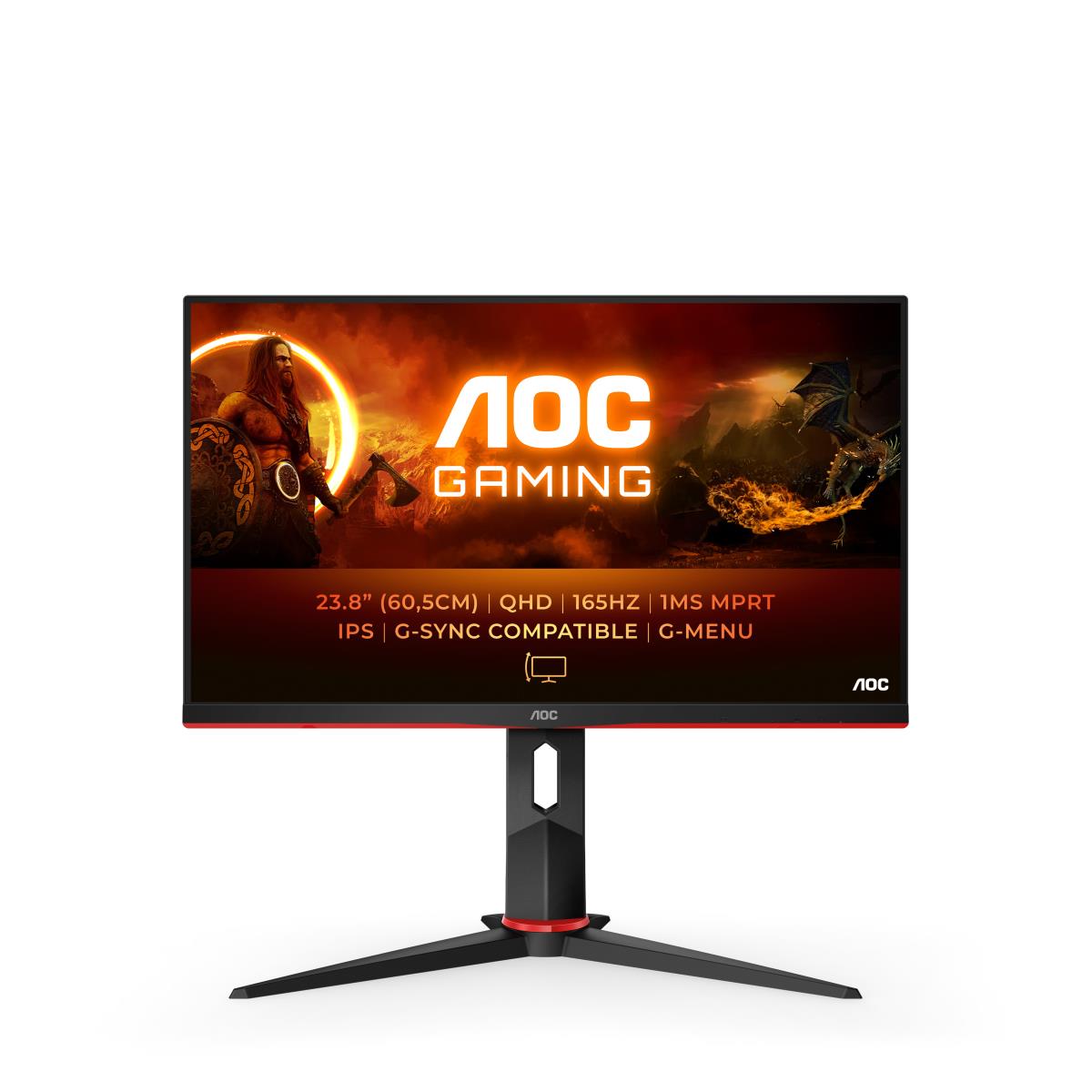 Desktop Monitor - Q24G2A/BK 24in 2560x1440 IPS