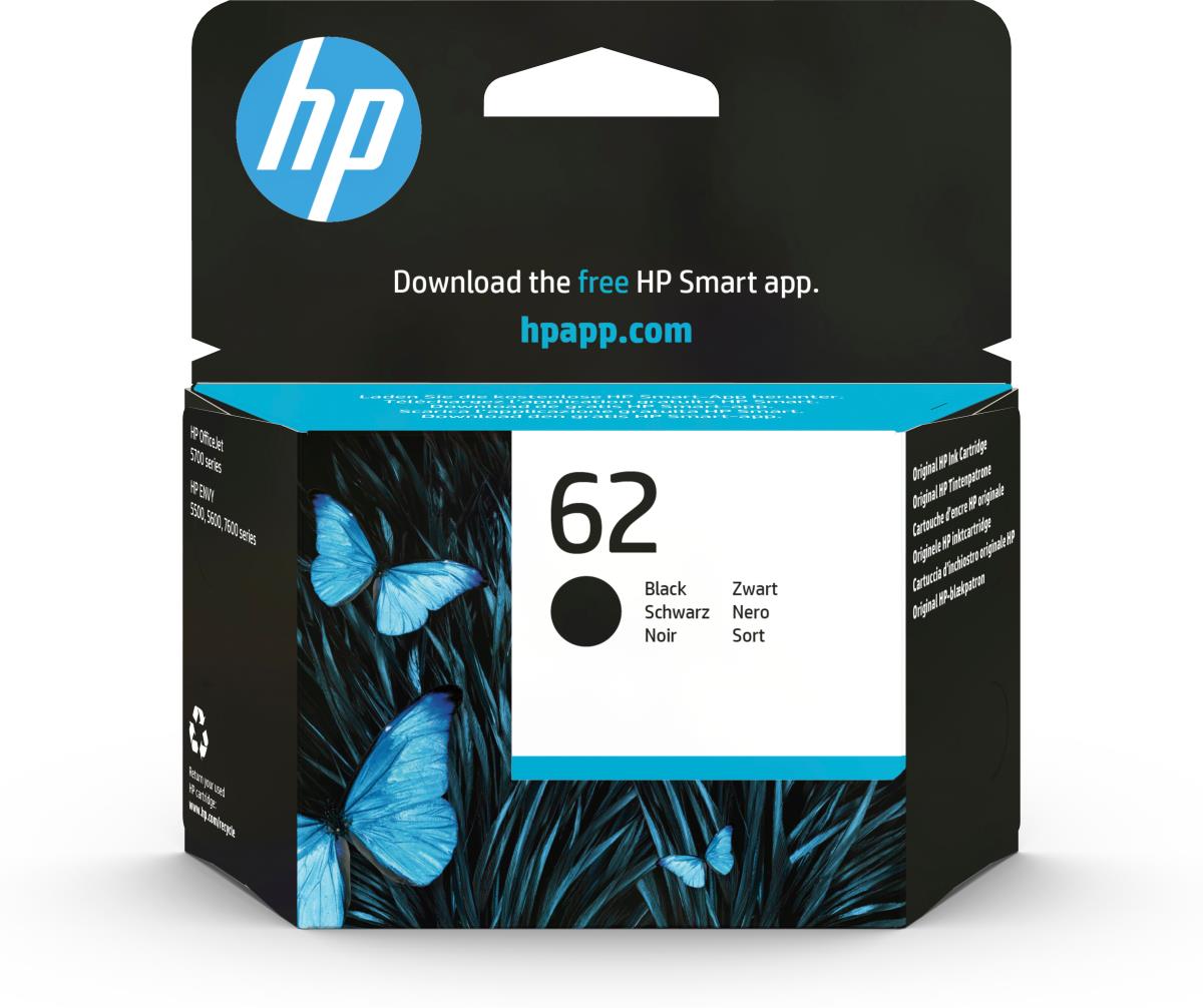 Ink Cartridge - No 62 - 200 Pages - Black