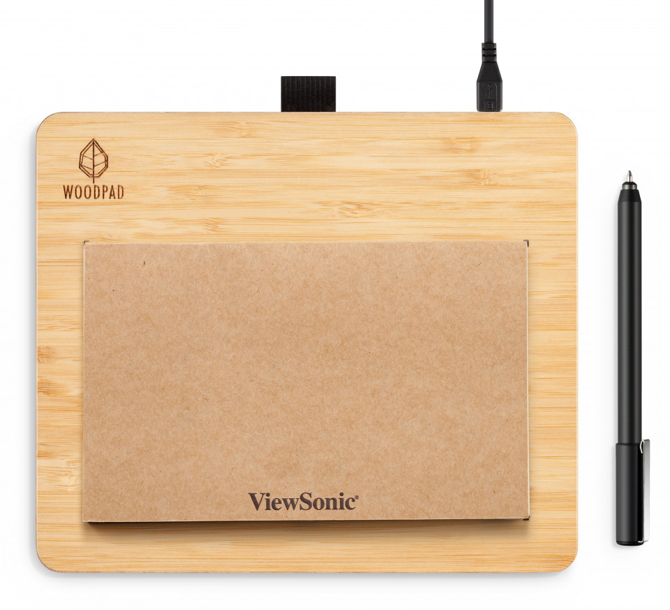 ViewBoard Notepad  - PF0730-I0WW - 7.5in wood - USB Type-C Sylus pen (ink)