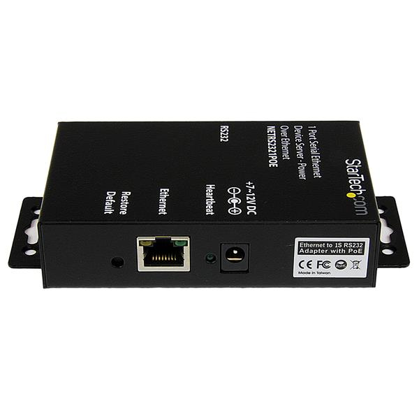 Ethernet Device Server 1 Port Rs232 Serial - Poe Power Over Ethernet