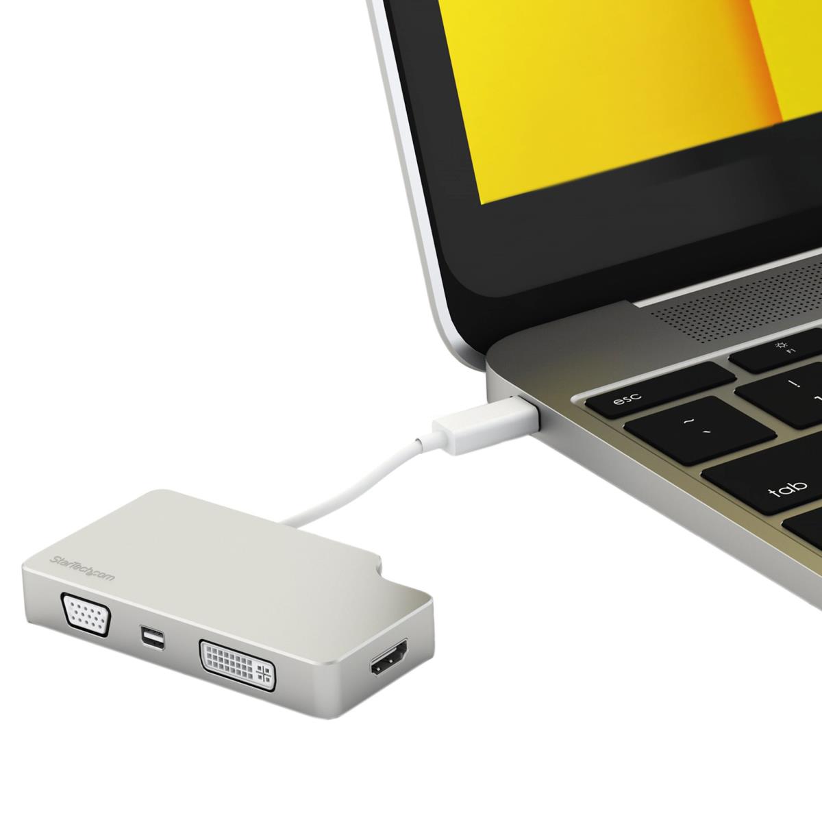 Video Converter 4-in-1 USB Type C To Vga DVI Hdmi Mdp-4k