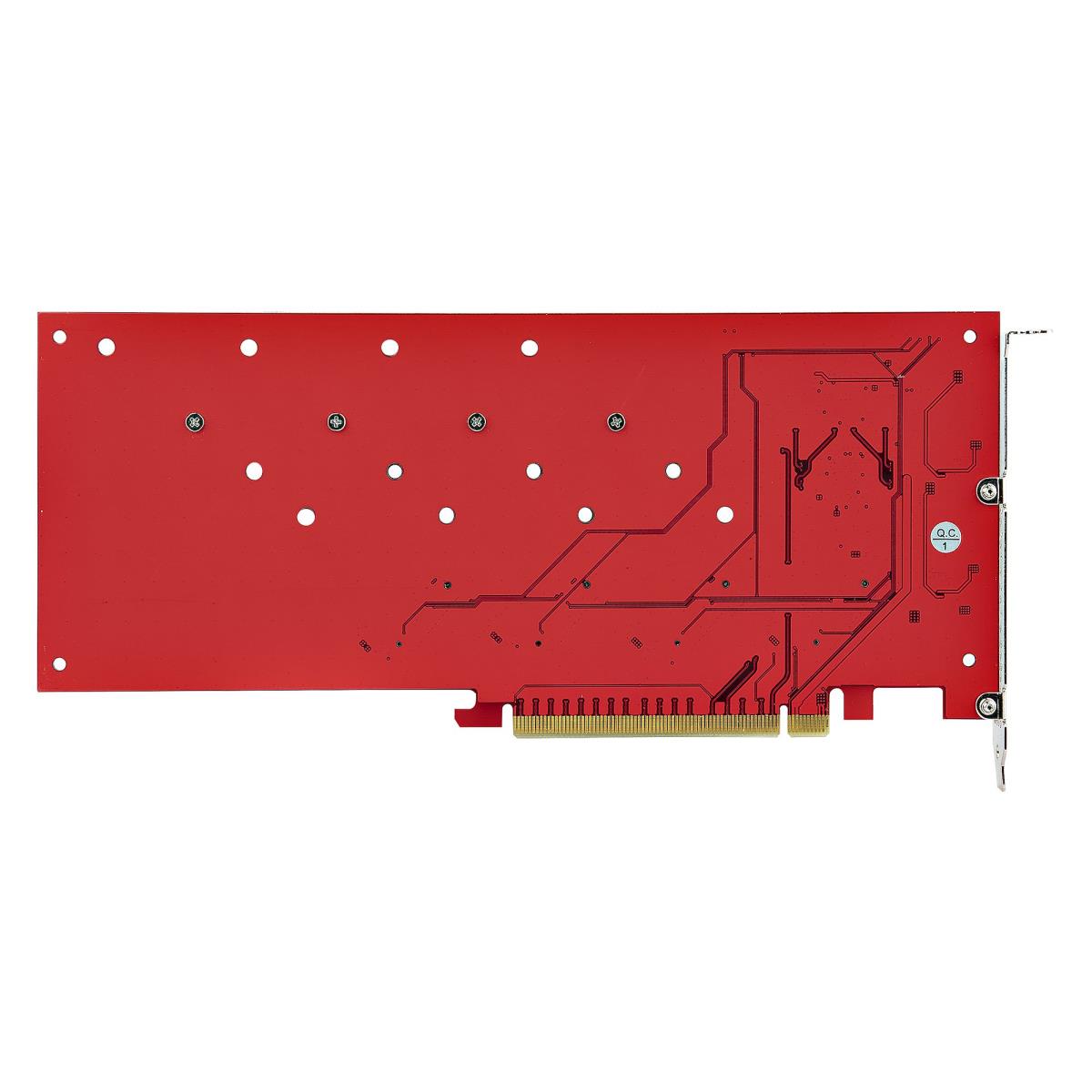 Quad M.2 Pci-e SSD Adapter Card With Bifurcation Pci-e 4.0