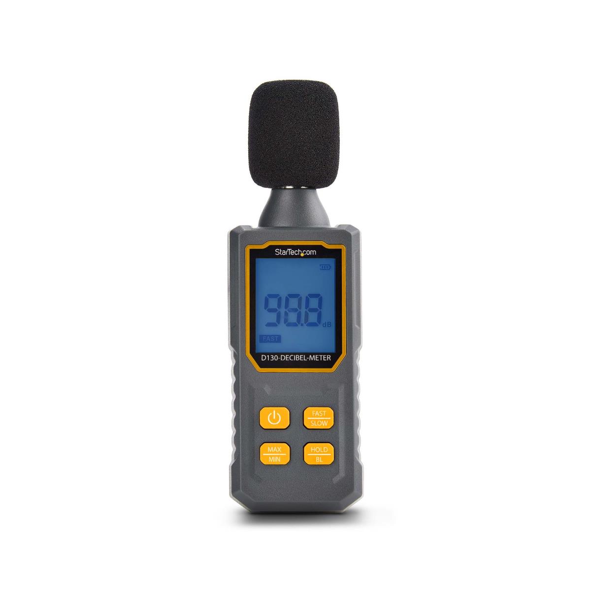 Handheld Digital Sound Meter W/large Lcd, Noise/decibel Level Reader For Server Room/office, Audio Monitor