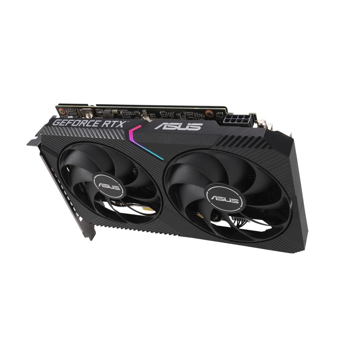 Graphics Card DUAL-RTX3060-O12G / GeForce RTX 3060 12GB GDDR6 Pci-e