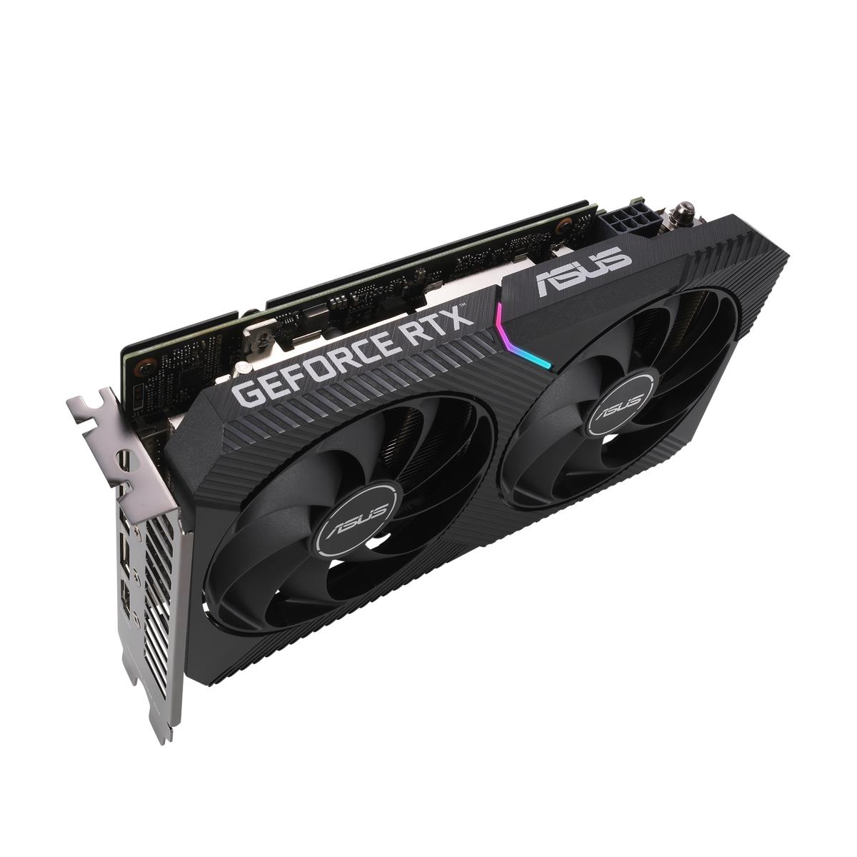 Graphics Card DUAL-RTX3060-O12G / GeForce RTX 3060 12GB GDDR6 Pci-e