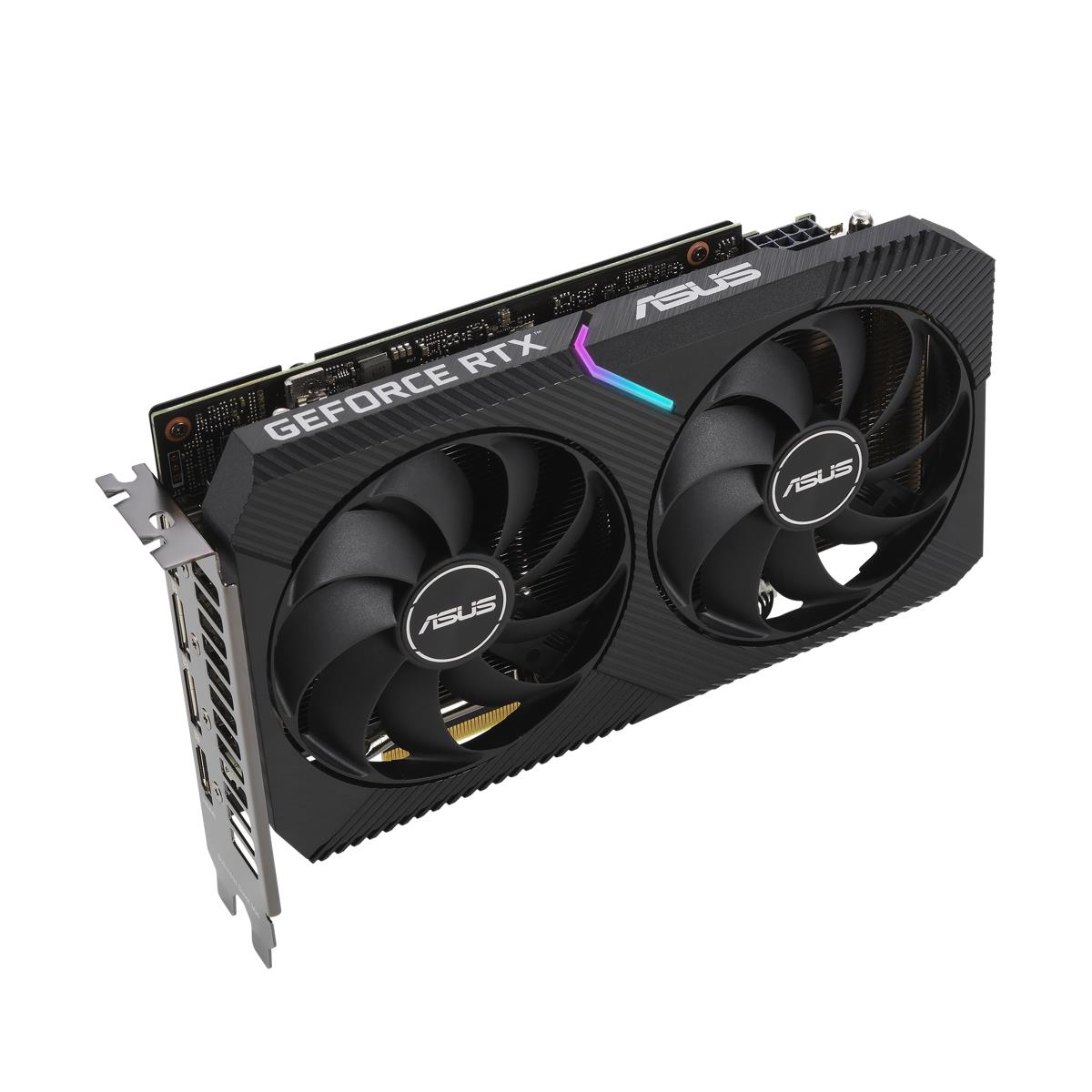 Graphics Card DUAL-RTX3060-O12G / GeForce RTX 3060 12GB GDDR6 Pci-e