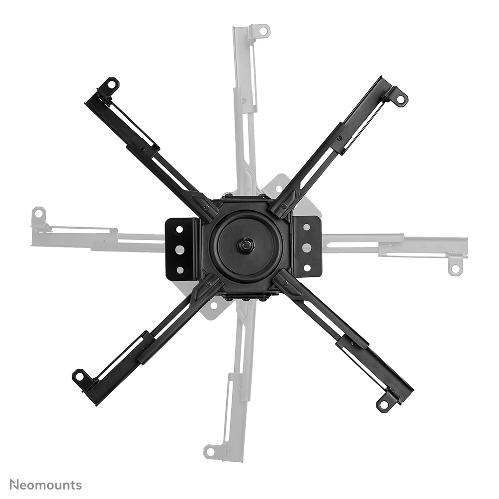 Universal Projector Ceiling Mount Height Adjustable (60,5-90,5 Cm) - Black