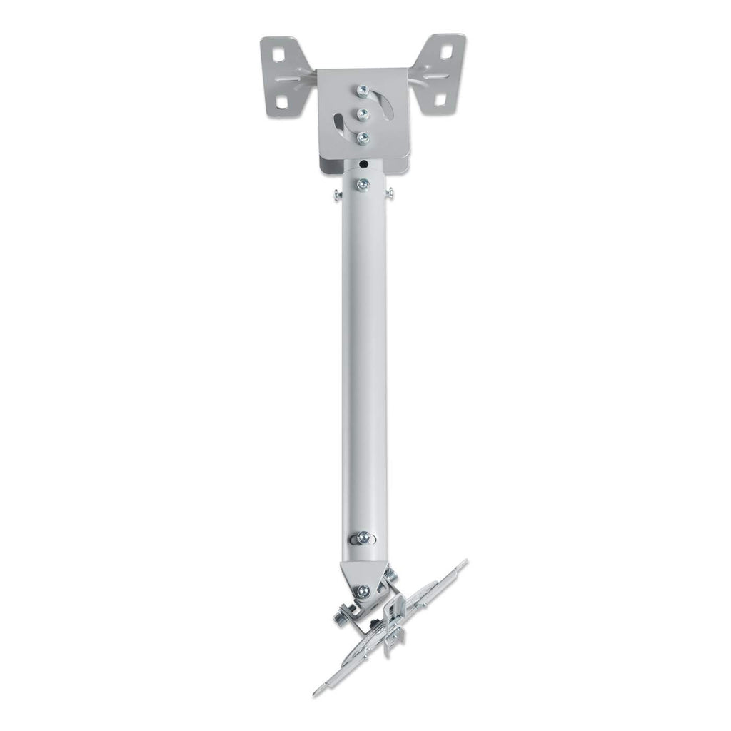 Universal Projector Ceiling Mount Extension Rod With Tilt, Swivel And Height Adjust 19.6-30.3in