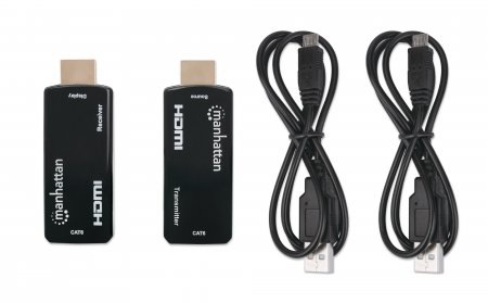 Compact HDMI 1080p over Ethernet Extender Kit