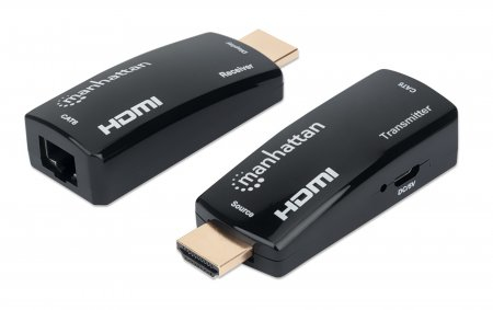 Compact HDMI 1080p over Ethernet Extender Kit