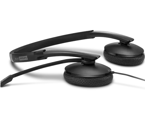 Wired VoIP Headset (UC) - Sterio - USB-C - Black - USB C to A converter