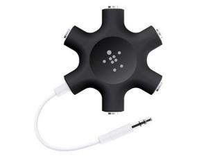 Rockstar Headphone Splitter White