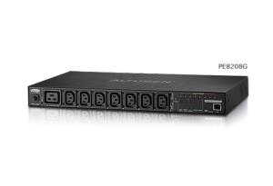 Eco Pdu 8 Port 1-u 7xc13 + 1xc19 16ampere Port Measurement