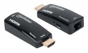 Compact HDMI 1080p over Ethernet Extender Kit